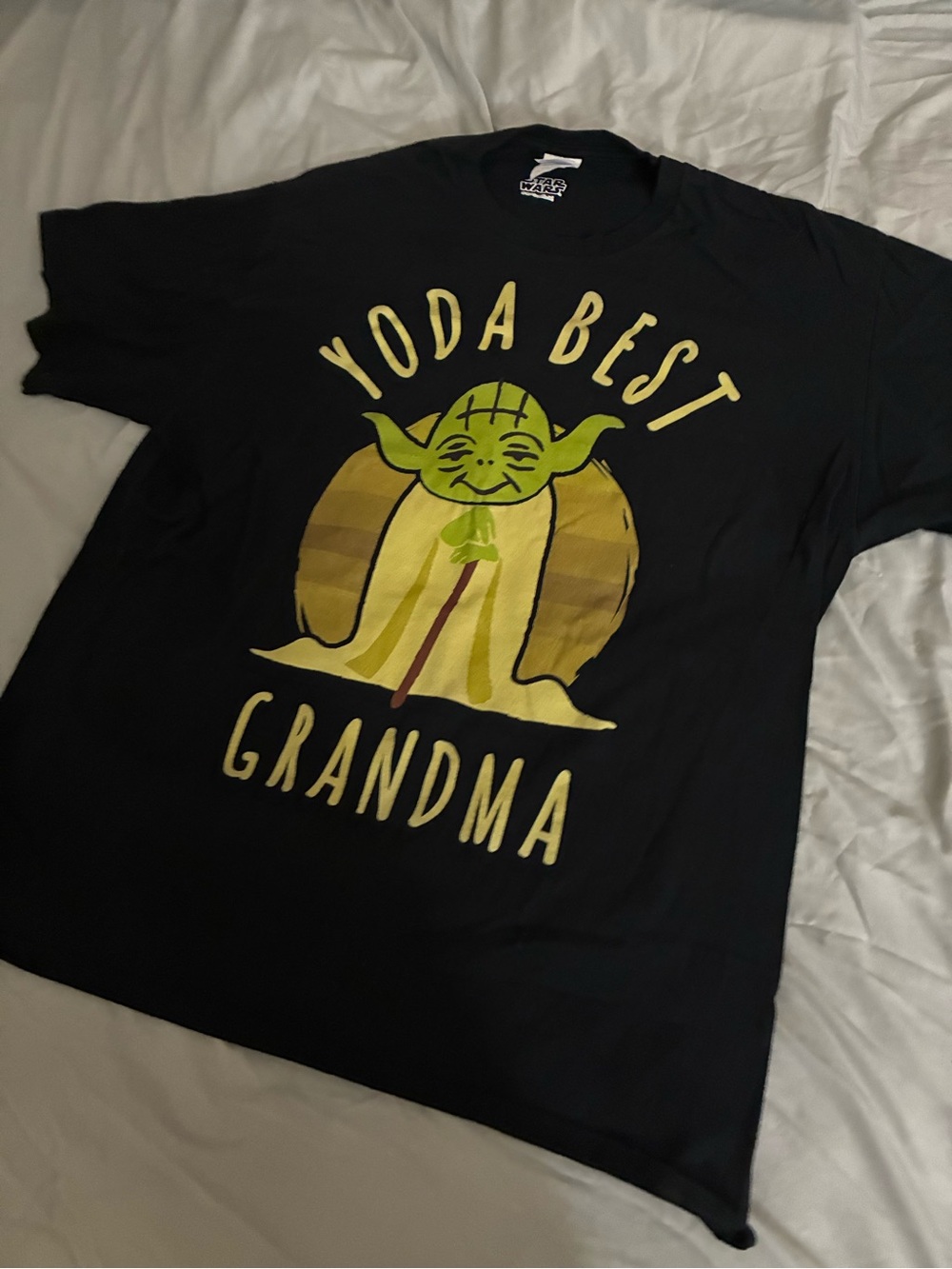 Yoda Best Grandma Collectible Star Wars T-Shirt Size X-Large